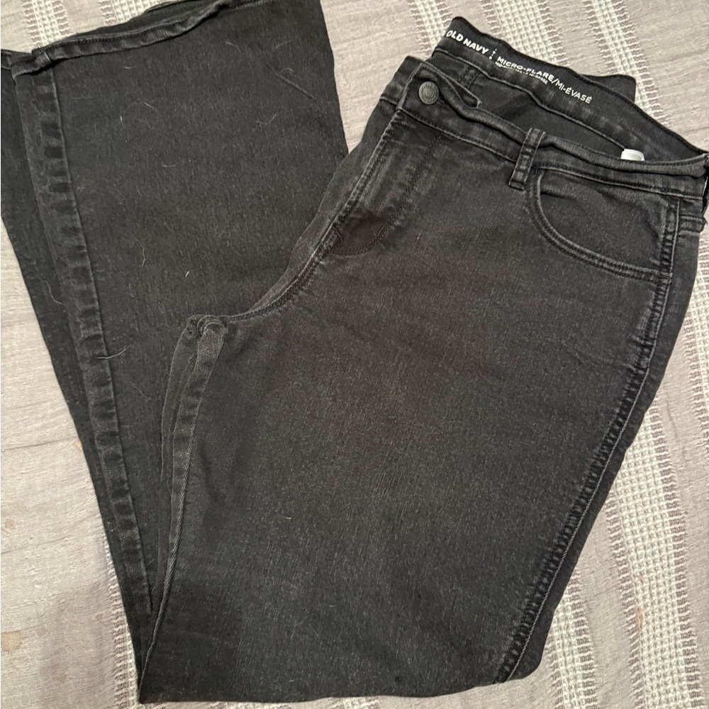 Old Navy Women's Dark Gray High Rise Jeans